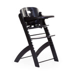 Childhome - EVOSIT syöttötuoli + syöttöalusta, musta