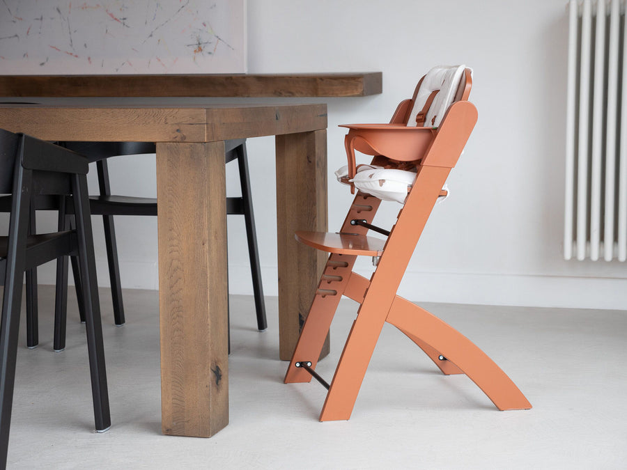 Childhome – EVOSIT barnstol + matbricka, brun