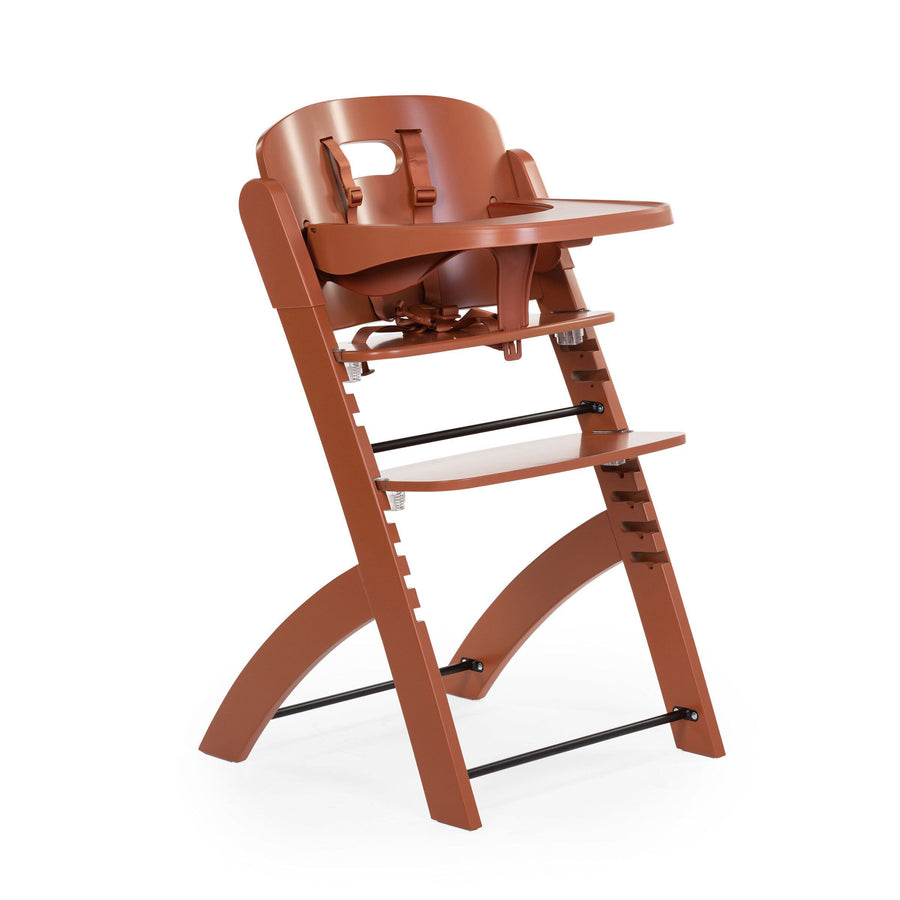Childhome – EVOSIT barnstol + matbricka, brun
