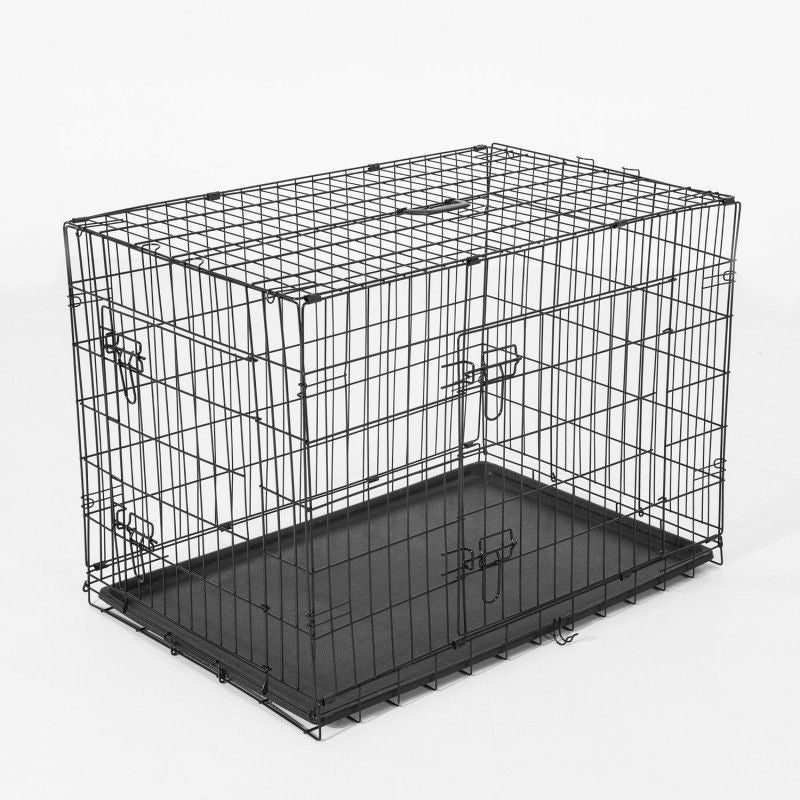 OUTLET! PawHut transportbur för hundar 76x53x57