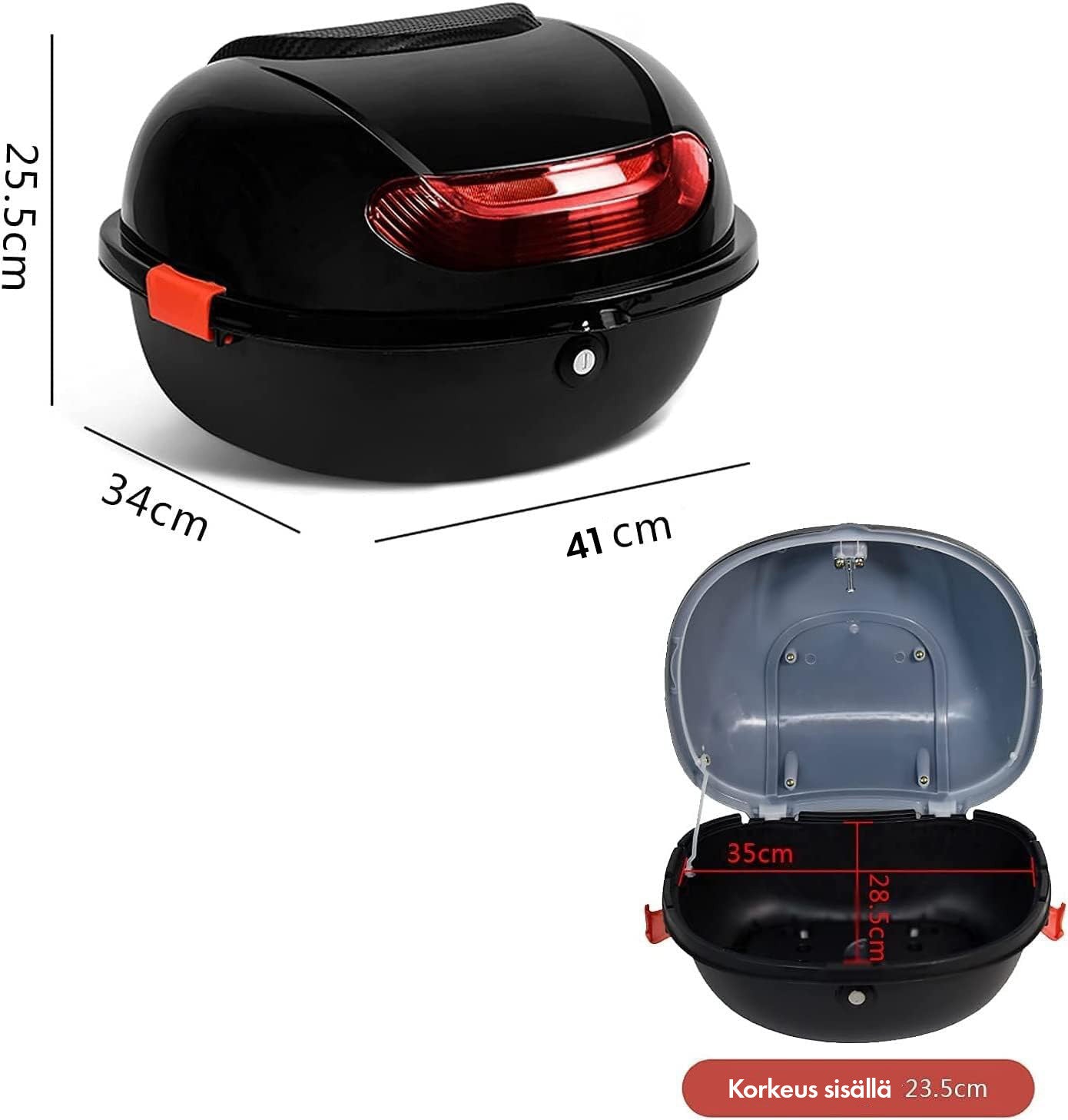 POHJOLA MOTORS Kuljetuslaatikko sähköskoottereihin