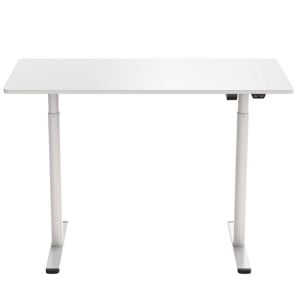 Pohjola Indoor Sähköpöytä 120x60, Valkoinen, 72 - 117 cm korkeus
