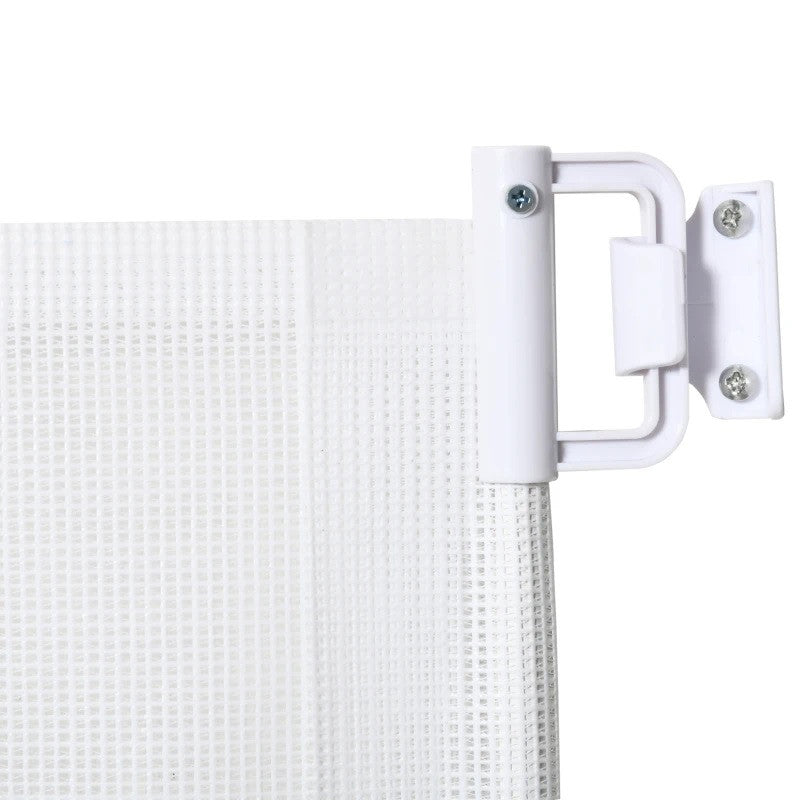 Rullbar hundramp 115 cm, vit