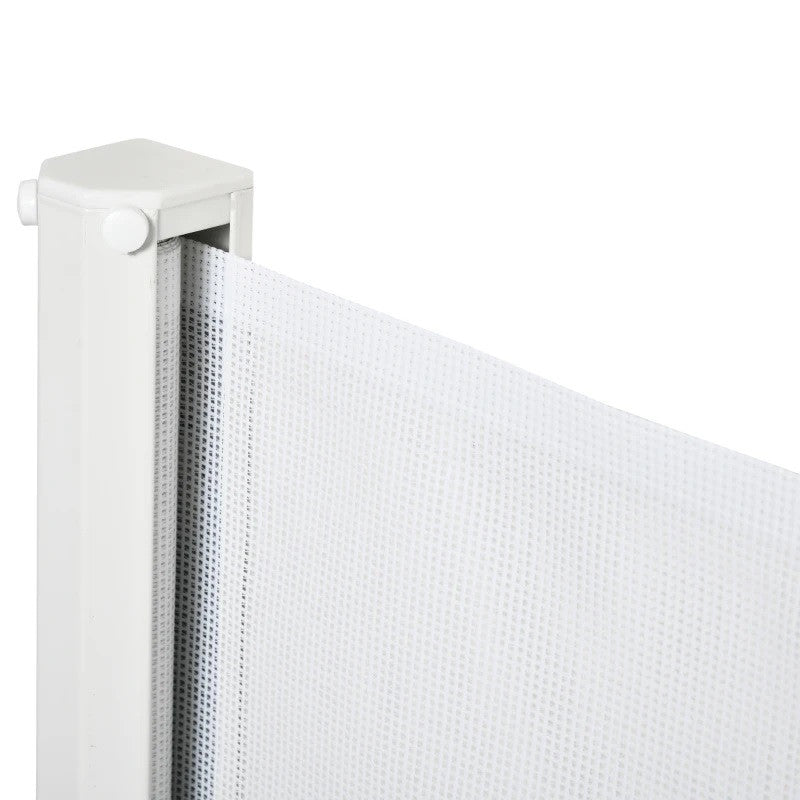 Rullbar hundramp 115 cm, vit