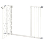 Koiraportti 100 cm x 4 cm x 76 cm, valkoinen