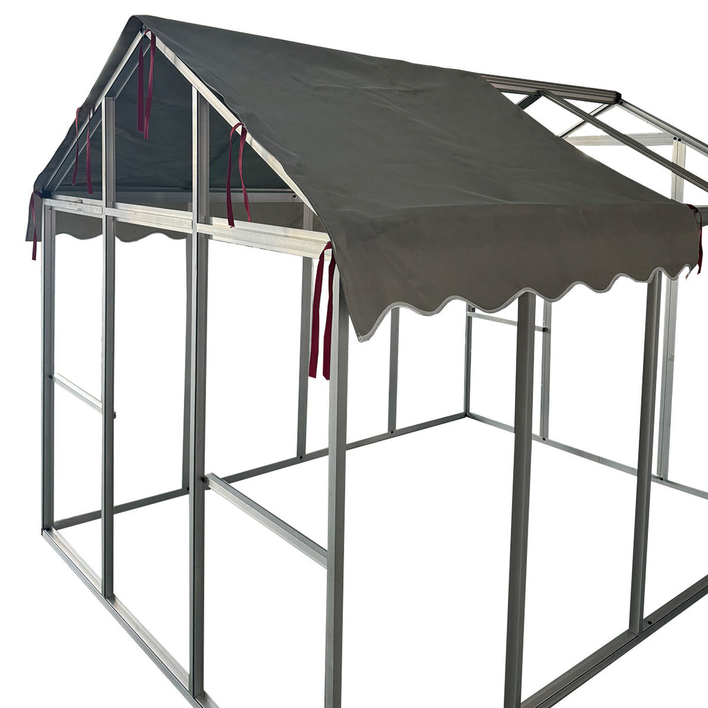 POHJOLA LEMMIKKITARVIKE Alumiinirunkoinen Kissatalo 242x178x187 cm