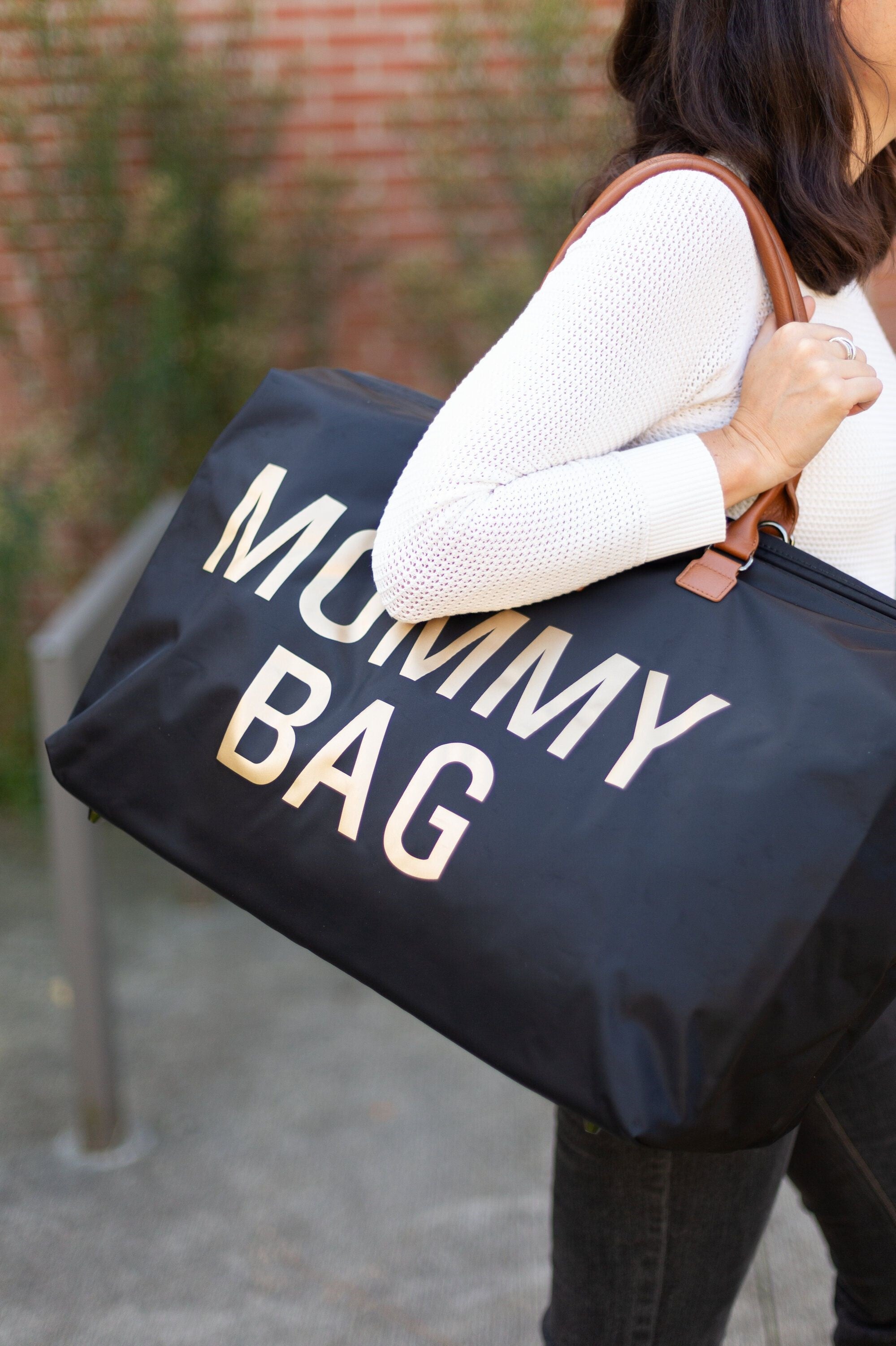 MOMMY BAG® BIG BLACK/GOLD