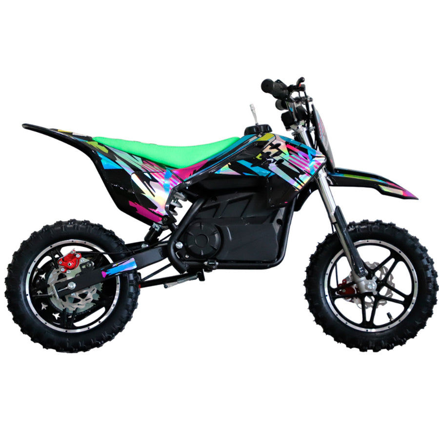 Elektrisk minikross 800 W – 30 km/h, 25 km räckvidd, 3 hastighetsnivåer