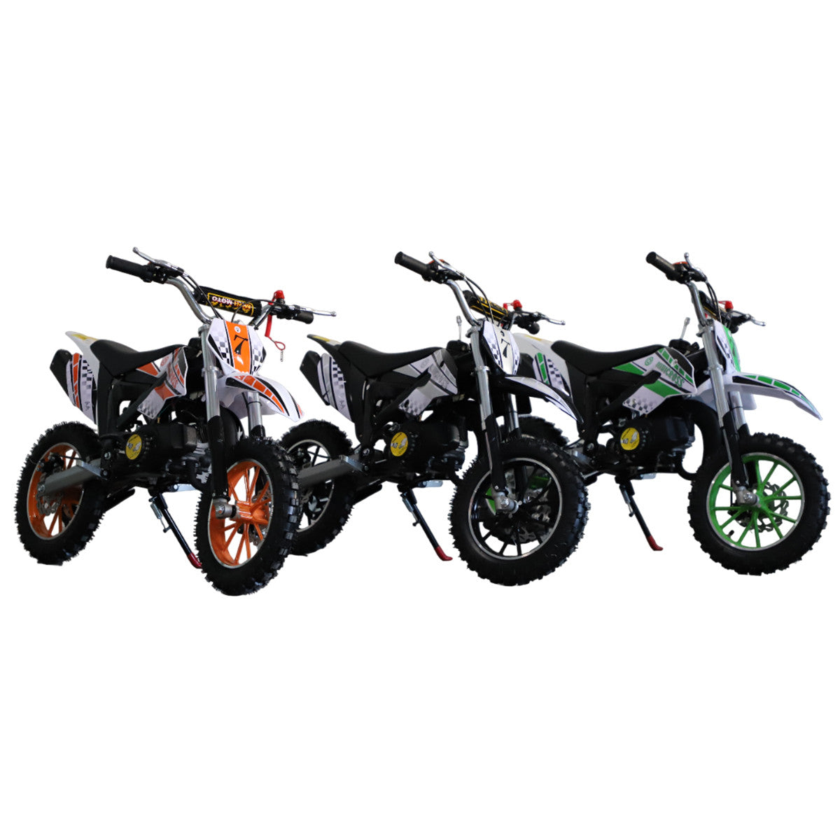 Barnminicross 49cc – för avgränsat område, grön