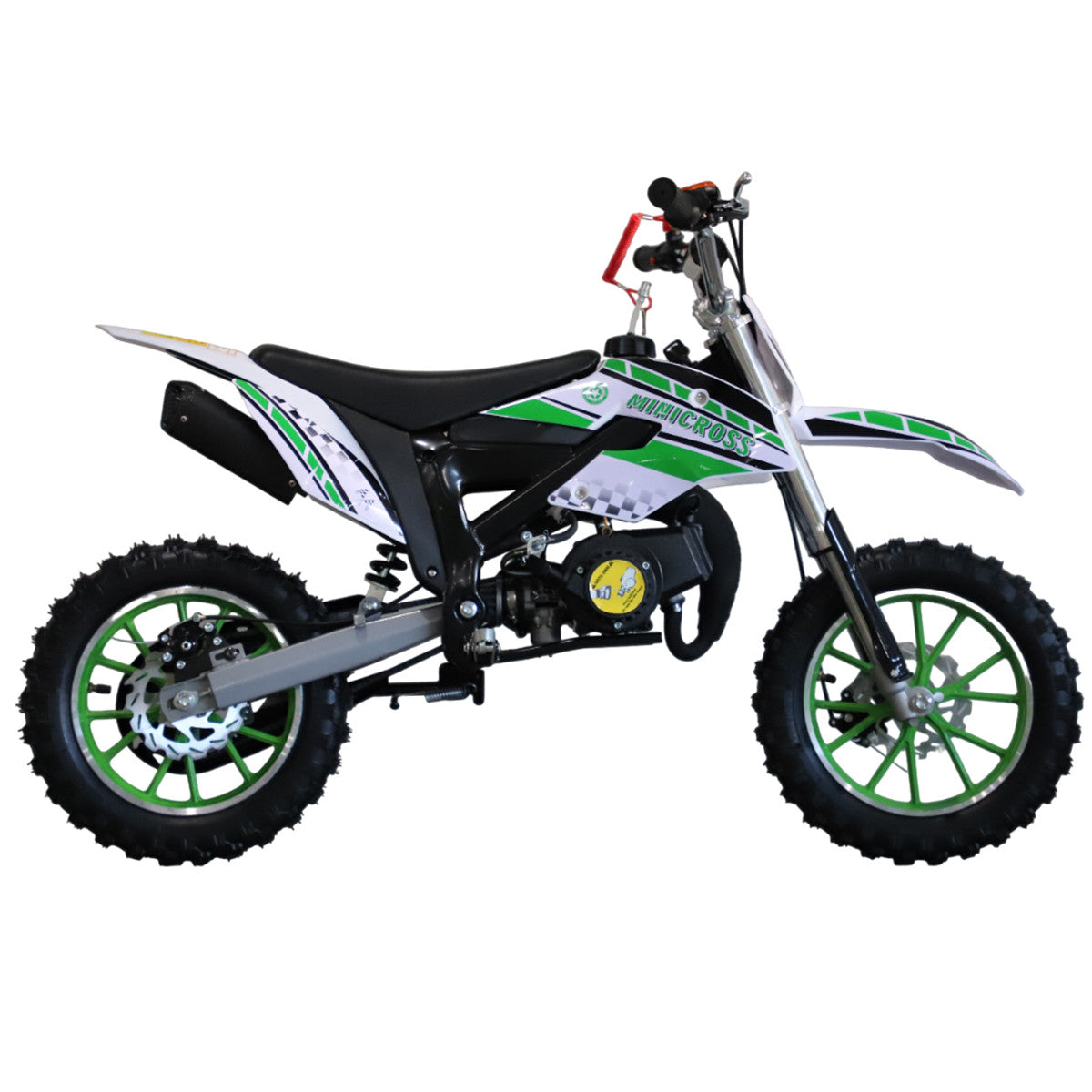 Barnminicross 49cc – för avgränsat område, grön
