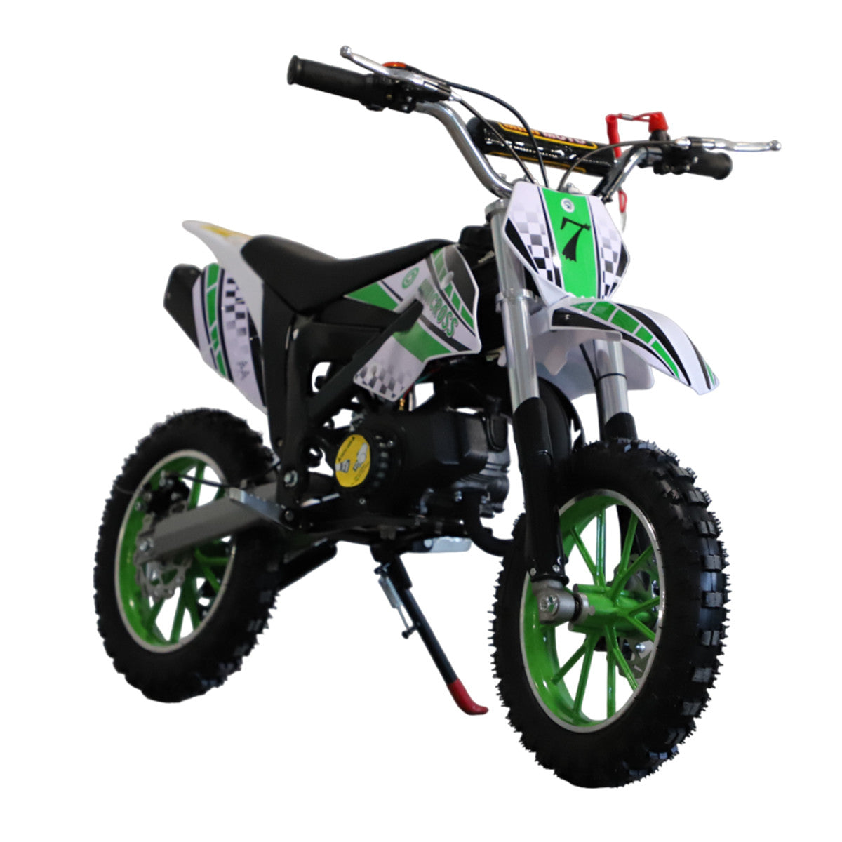 Barnminicross 49cc – för avgränsat område, grön