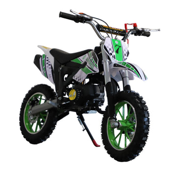 Barnminicross 49cc – för avgränsat område, grön