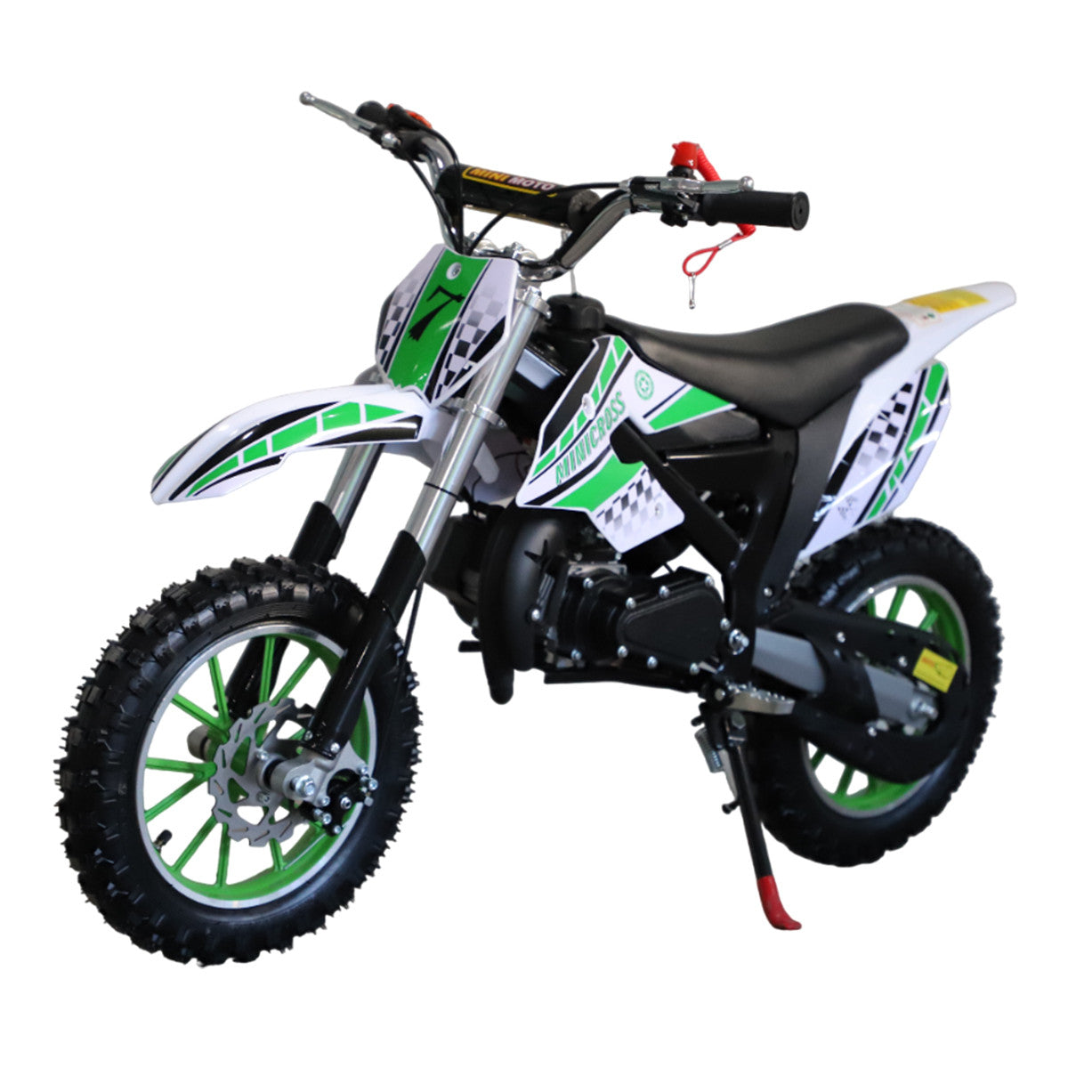 Barnminicross 49cc – för avgränsat område, grön