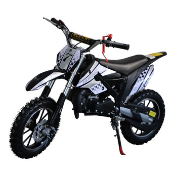Minikrossi 49cc – 2,5 kW, automaattivaihteisto, levyjarrut