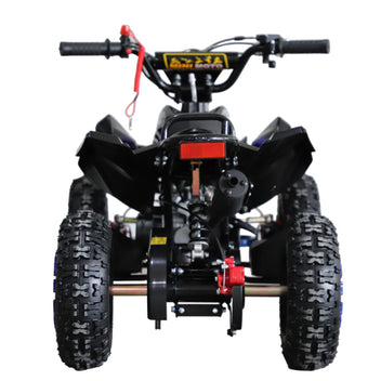 Minimotorcykel för barn 49 cc – automatisk, justerbar max 45 km/h, blå