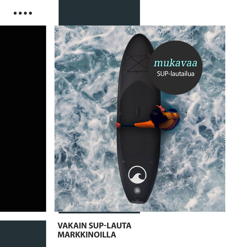 DS SUP-LAUTASETTI PRO 300CM MUSTA