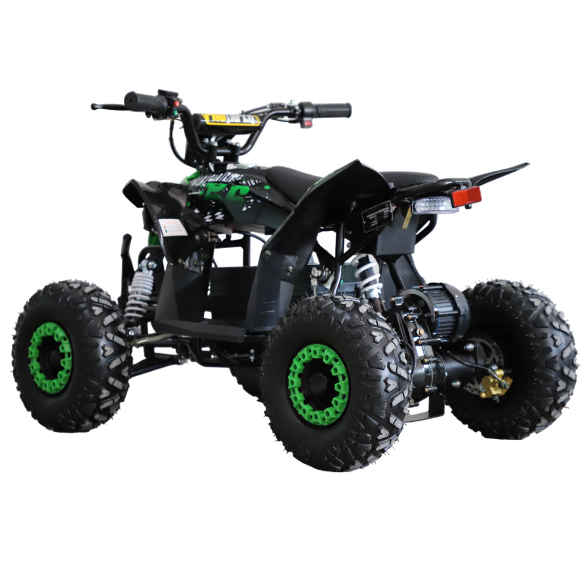Elektrisk miniatyrtraktor 500 W – borstlös motor, 70 kg, 4 x 12V/20Ah