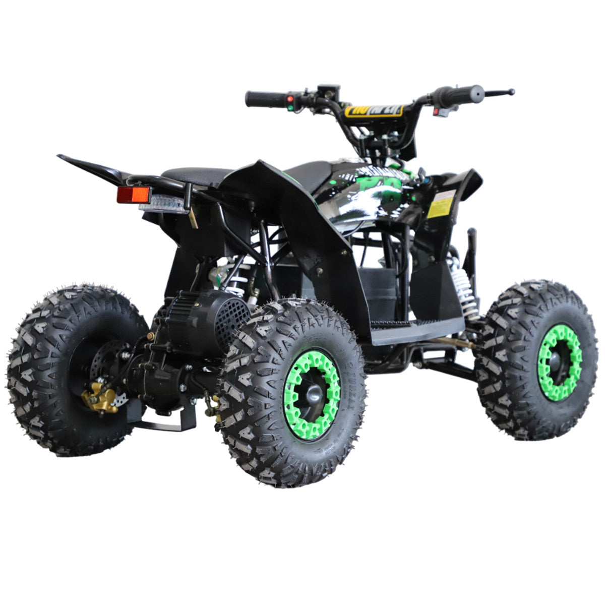 Elektrisk miniatyrtraktor 500 W – borstlös motor, 70 kg, 4 x 12V/20Ah