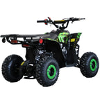 POHJOLA MOTORS Lasten Minimönkijä 110CC täysautomaatti, Musta/vihreä