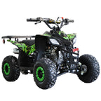 POHJOLA MOTORS Lasten Minimönkijä 110CC täysautomaatti, Musta/vihreä