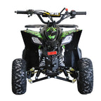 POHJOLA MOTORS Lasten Minimönkijä 110CC täysautomaatti, Musta/vihreä