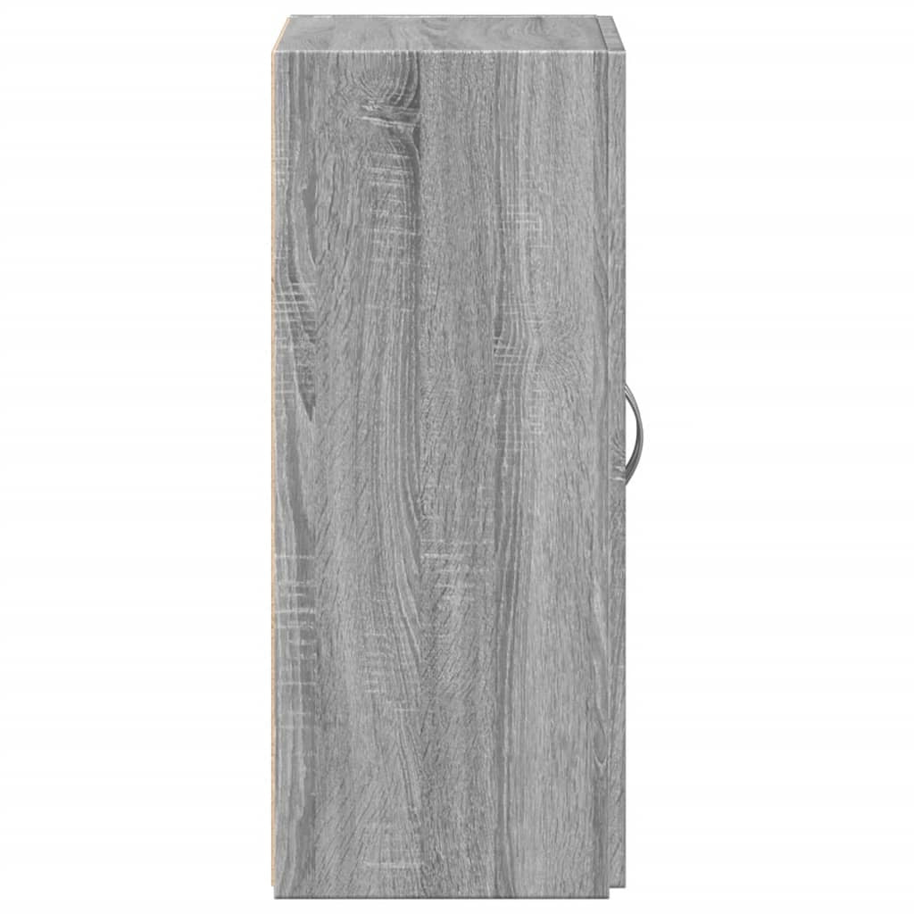 Arkivskåp grått Sonoma 60x32x77,5 cm tekniskt trä