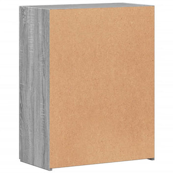 Arkivskåp grått Sonoma 60x32x77,5 cm tekniskt trä
