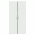 Arkistokaappi valkoinen 60x32x115 cm tekninen puu