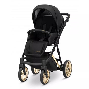 Kunert Ivento Glam 3-i-1 kombinationsbarnvagn med Cosmo säkerhetsstol, flera olika färger