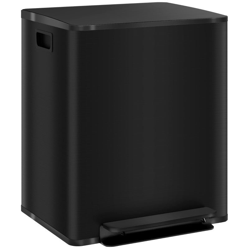 Soptunna / Sorteringsstation För hemmabruk, 2 x 15 liter, handsfree