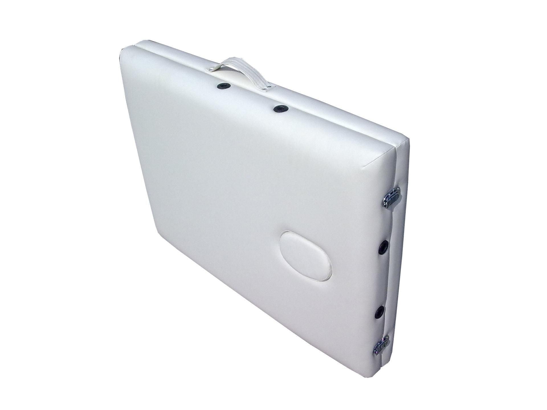 POHJOLAN URHEILUTARVIKE Taitettava Hierontapöytä Premium Compact Alu 2V, 185x60cm, Valkoinen