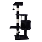 POHJOLAN LEMMIKKITARVIKE Kissan raapimis-/kiipeilypuu 112 cm, musta