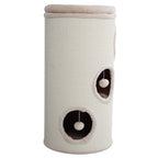 POHJOLAN LEMMIKKITARVIKE XL 97x45cm Kissan kiipeily-/raapimispuu Tynnyri, beige