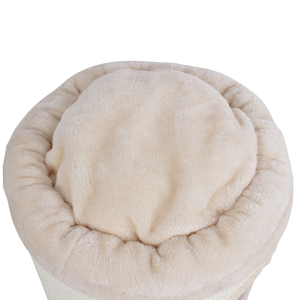 POHJOLAN LEMMIKKITARVIKE XL 97x45cm Kissan kiipeily-/raapimispuu Tynnyri, beige