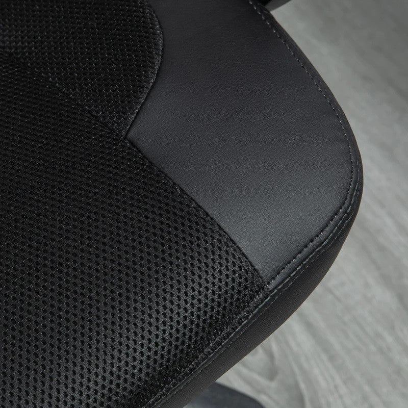 Hierova tietokonetuoli / pelituoli, 68 x 69 x 108-117cm, Musta