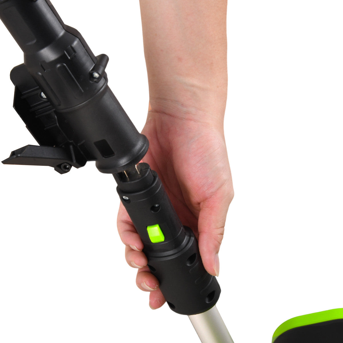 Batteridriven snöskopa 10" 20V Li-ion – arbetsbredd 25,4 cm, batteri och laddare ingår