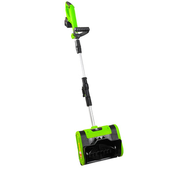 Batteridriven snöskopa 10" 20V Li-ion – arbetsbredd 25,4 cm, batteri och laddare ingår