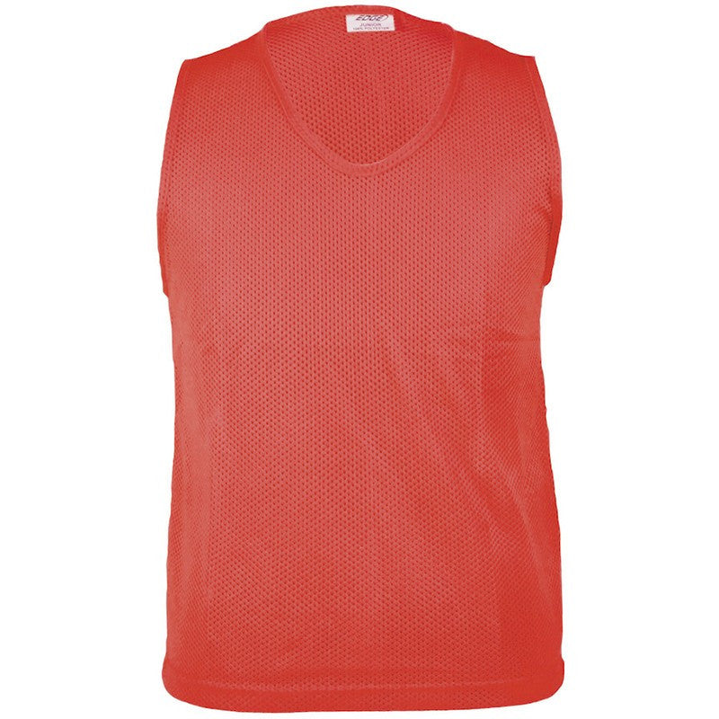 10 st Edge Game Vest, röd – Junior