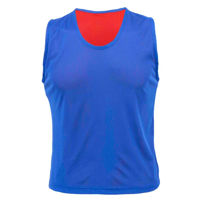 5 st Edge Reversible Vest, blå/röd – Senior