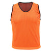5 st Edge Reversible Vest, svart/orange – Senior