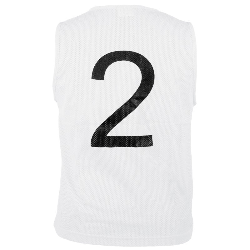 16 st Edge Gaming Vest, vit – Senior