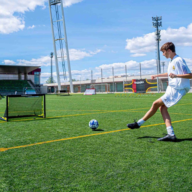 Bazooka fotbollsmål PVC - M (120*75) - Blå