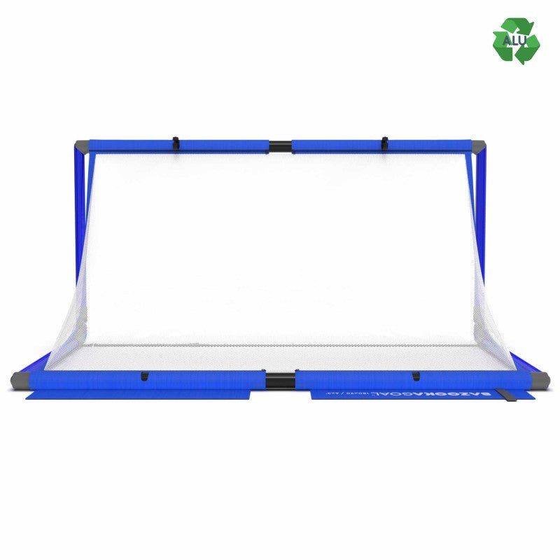 Bazooka fotbollsmål aluminium – XXL (180*90) – rött