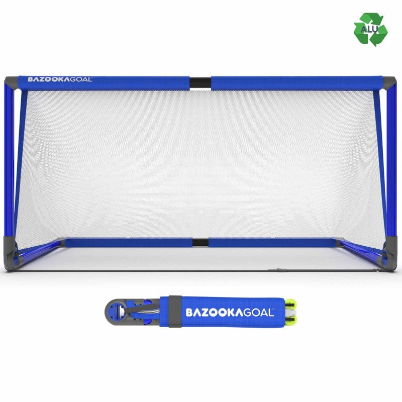Bazooka fotbollsmål aluminium – XXL (180*90) – rött