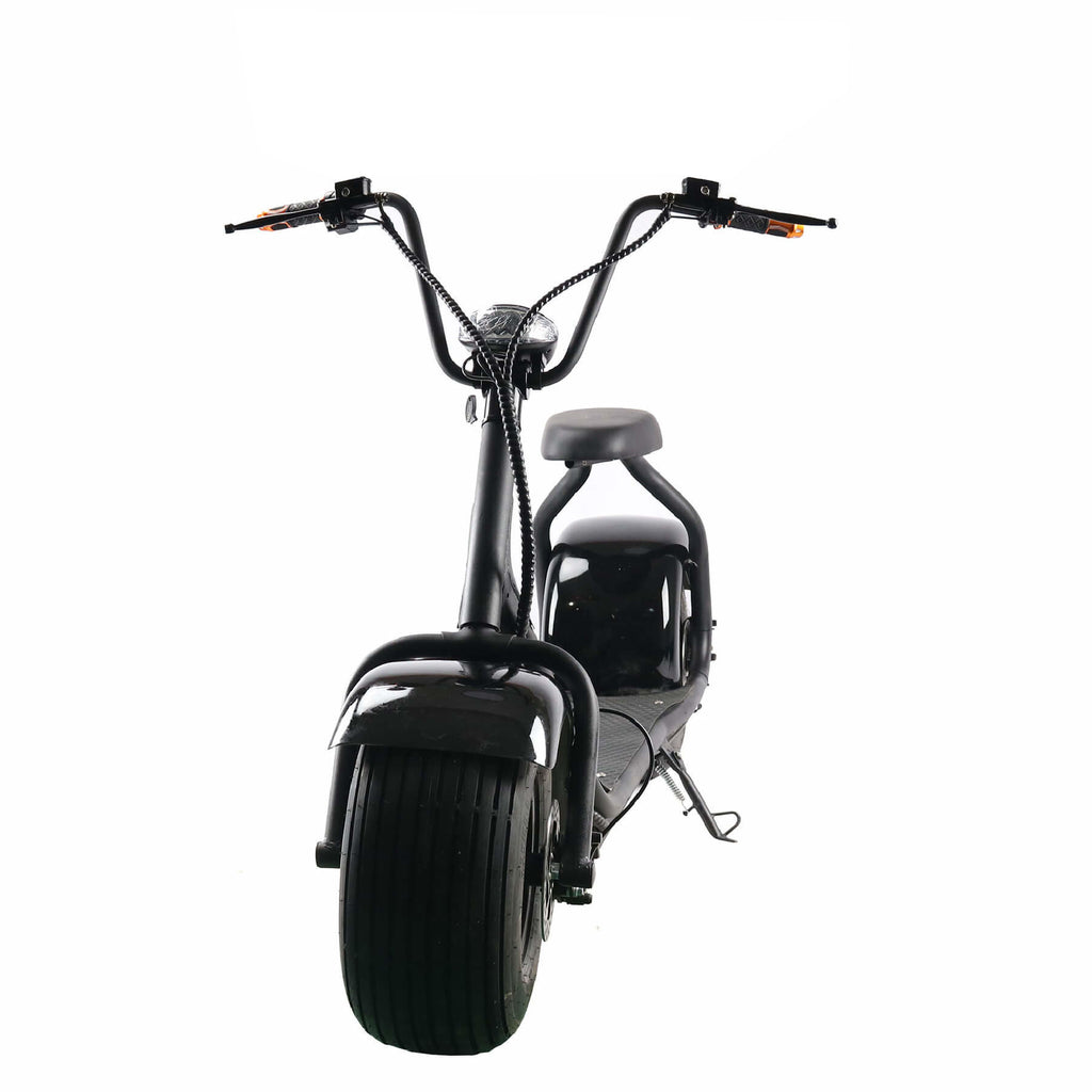 POHJOLA MOTORS Halpa Sähköskootteri 1000W 2.0 Premium, 25 km/h, Musta