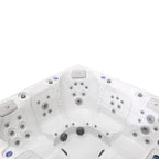 Pohjola Spa LUXUS Ulkoporeallas 215x215 cm, 55 suutinta, LED-valot, WIFI