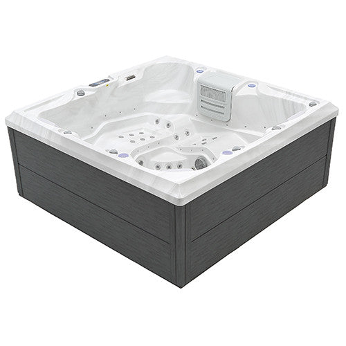 Pohjola Spa LUXUS Ulkoporeallas 215x215 cm, 55 suutinta, LED-valot, WIFI