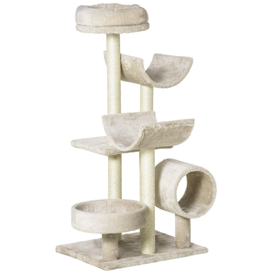 Kattklätter-/klösstång 105 cm, beige