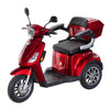 Arktis Motors Senior Scooter med larm 1000W, 48V20AH, röd