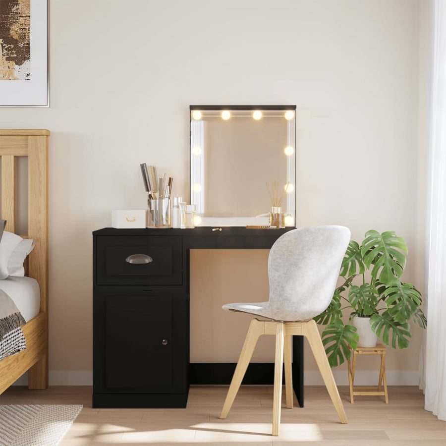 Spegeltavla med LED-belysning, 3 olika färger, 90x42x132,5 cm